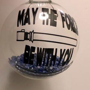 NWT Handcrafted Glass Ornament